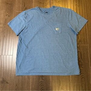 3 for$15 The North Face Men’s Pocket T-Shirt Large Blue Short Sleeve Casual XXL